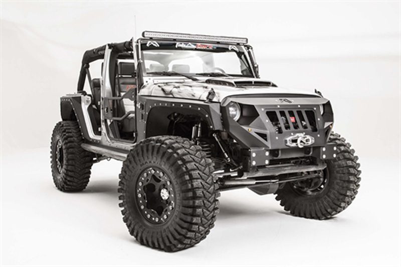 Jeep Wrangler JK Front Grumper | Fab Fours - EMB Motorsports